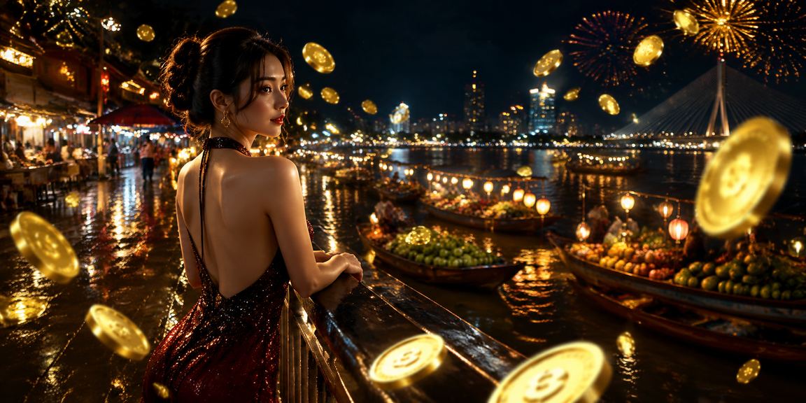 Không khí lễ hội giải trí casino và cá cược tại vùng Mekong